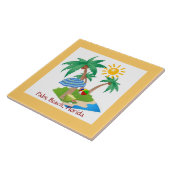 Carreau Palm Beach, Floride (Côté)