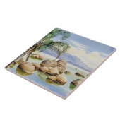 Carreau Palm Trees and Boulders, Bay of Rio, (Côté)