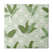 Carreau Palmettes tropicales (Devant)