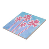 Carreau Palmiers de plage (Côté)