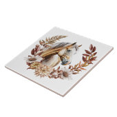 Carreau Palomino Quarterhorse Automne Wreath (Côté)