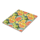 Carreau Pamplemousse, citrons, limons et oranges agrumes (Côté)