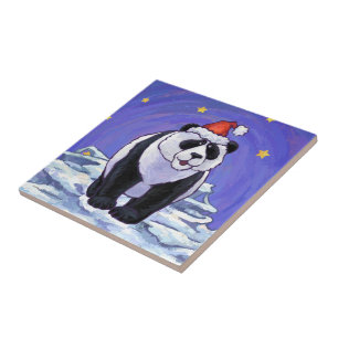 Carreau Panda Bear Noël