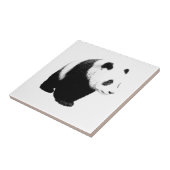Carreau Panda noir et blanc (Côté)