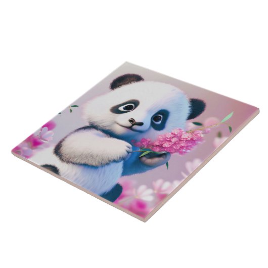Carreau Panda précieux (Côté)