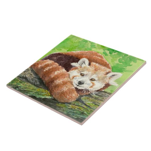 Carreau Panda rouge (Côté)