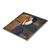 Carreau Pandora par John William Waterhouse (Côté)