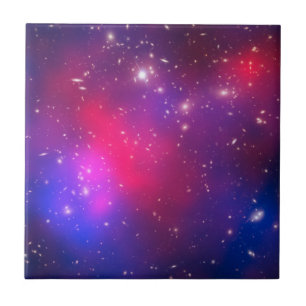 Carreau Pandora's Cluster Hot rose et bleu céleste marine