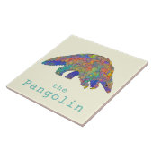 Carreau Pangolin Espèces menacées Activisme pour les droit (Côté)