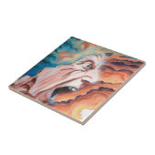 Carreau Panic Waves peinture à l'huile (Côté)