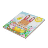 Carreau Panier de Pâques de Marie (Côté)