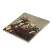 Carreau Panier de Roses - Henri Fantin-Latour (Côté)