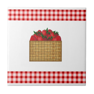 Carreau Panier panier de fraise