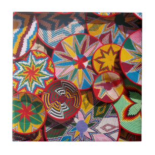 Carreau Paniers éthiopiens traditionnels