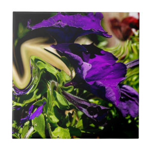 Carreau Panique violette