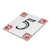 Carreau Panneau d'adresse espagnol (Côté)