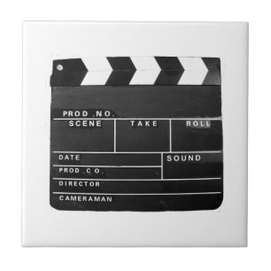 Carreau Panneau de clapet visuel de production de film de