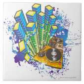 Carreau Panneau de commande du DJ (Devant)