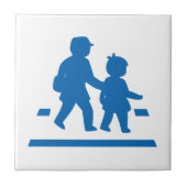 Carreau Panneau de signalisation scolaire >> Japonais (Devant)