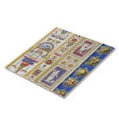 Carreau Panneau du bungalow de Raphael à Vatican, de (Côté)