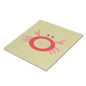 Carreau Panneau étoile Cancer Crabe Tile (Côté)