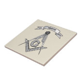 Carreau Panneau franc-maçonnerie (Côté)