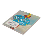 Carreau Panneau Sky Ranch Motel (Côté)