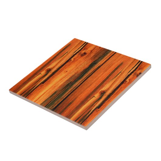 Carreau panneaux rustiques en bois de pin (Côté)