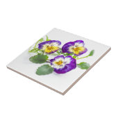 Carreau pansy (Côté)