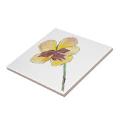 Carreau Pansy jaune (Côté)