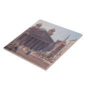 Carreau Panthéon et Piazza della Rotonda à Rome, Italie (Côté)