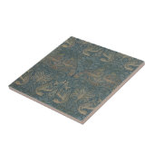 Carreau Paon et Dragon par William Morris (Côté)