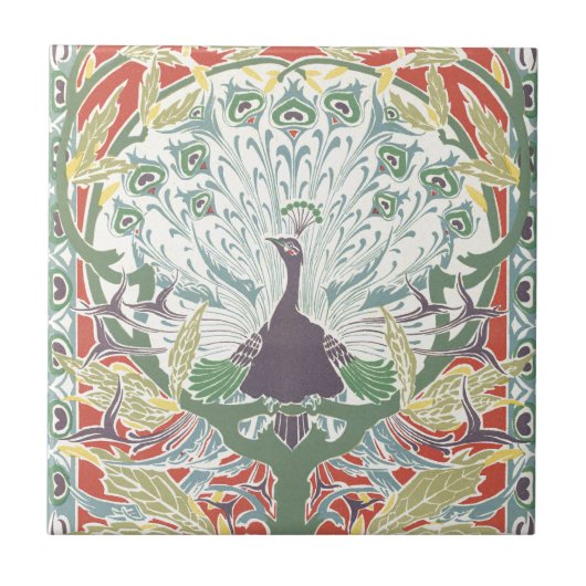 Carreau Paon Nouveeau (Devant)