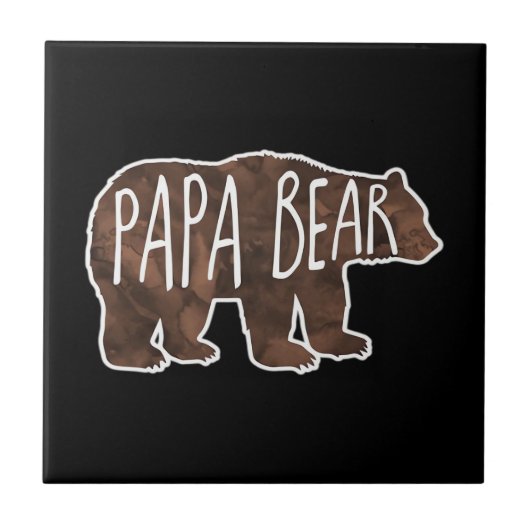 Carreau Papa Bear Classic (Devant)