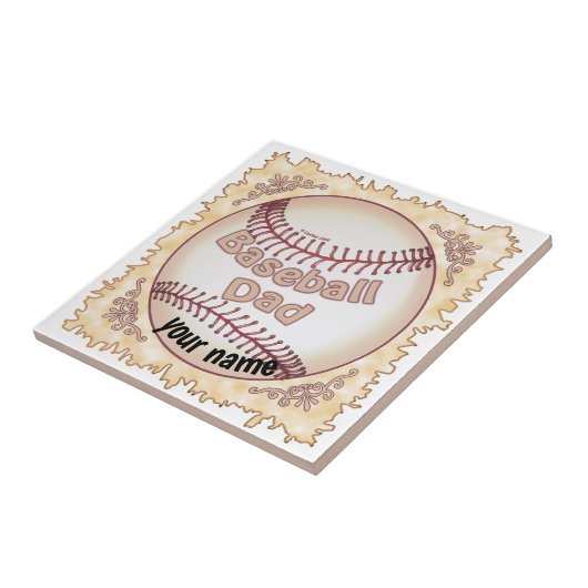 Carreau Papa de baseball (Côté)