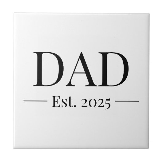 Carreau Papa établi 2025 (Devant)