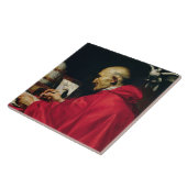 Carreau Pape Gregory le grand (Côté)