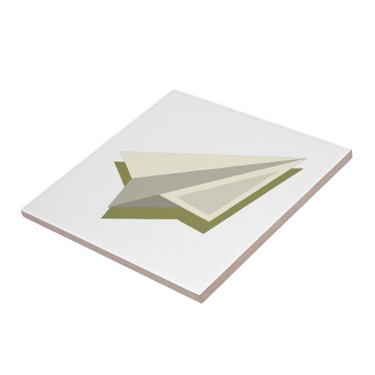 Carreau Paper Plane Design (Côté)