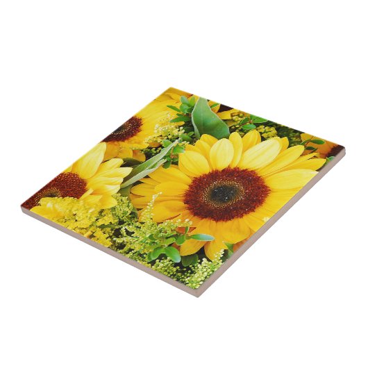 Carreau Papier de tournesol jaune (Côté)