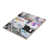 Carreau Papier déchiré par style de Banksy de mur de (Côté)