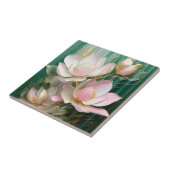 Carreau Papier peint en fleurs japonais Magnolia Art (Côté)