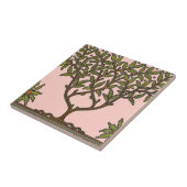 Carreau Papier peint frise d'arbre de William Morris (Côté)
