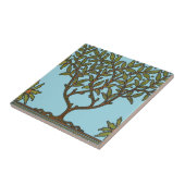 Carreau Papier peint frise d'arbre de William Morris (Côté)