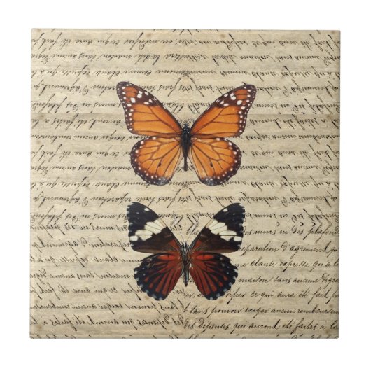 Carreau papillon (Devant)