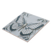 Carreau Papillon Art déco Nouveau Carrelage céramique en c (Côté)