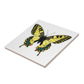 Carreau papillon aux couleurs vives (Côté)