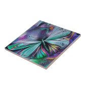 Carreau Papillon Bleu (Côté)