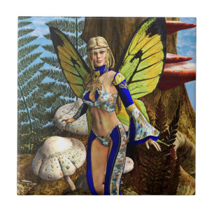 Carreau Papillon de fée