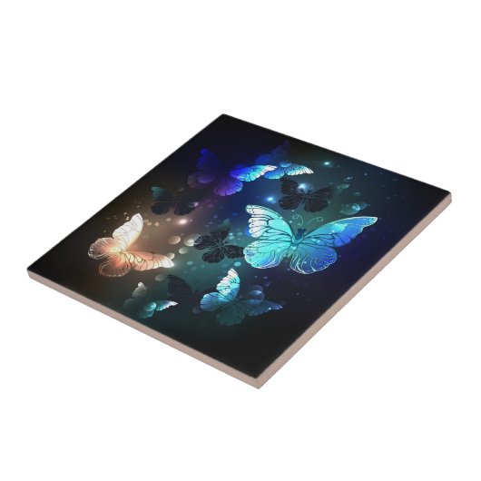 Carreau Papillon de nuit (Côté)