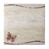 Carreau Papillon élégant (Devant)